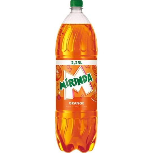 Mirinda pomeranč 2,25l - PET