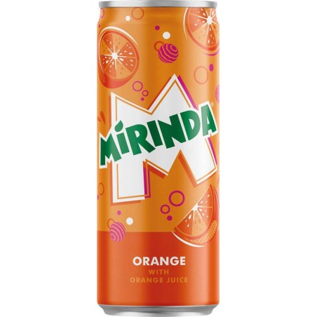 Mirinda pomeranč 0,33l - plech