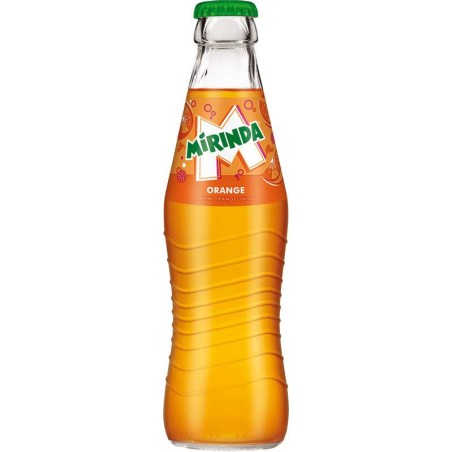 Mirinda pomeranč 0,25l sklo