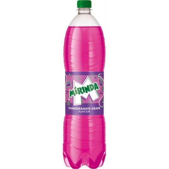 Mirinda granátové jablko + hrozno 1,5l - PET