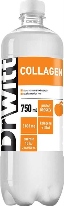 DrWitt Collagen broskev 0,75l - PET