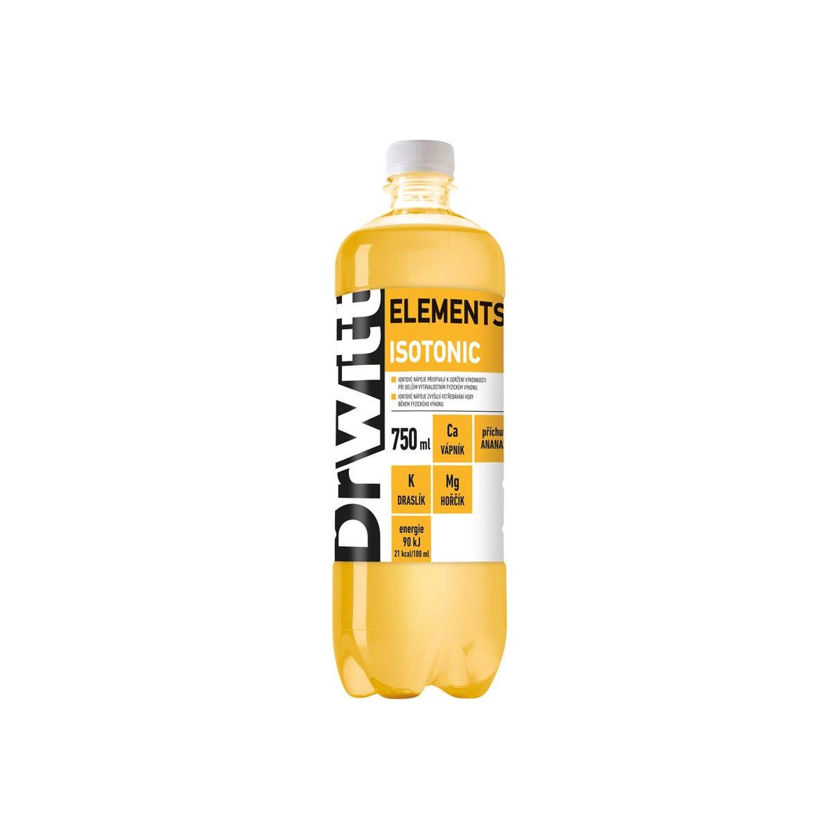 DrWitt Elements Isotonic ananas 0,75l - PET