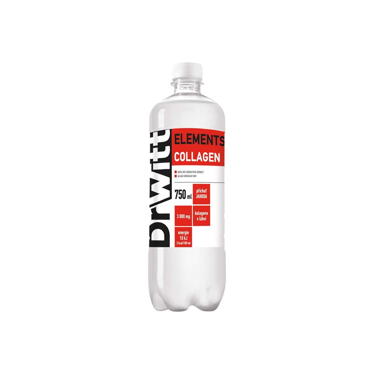 DrWitt Elements Collagen jahoda 0,75l - PET