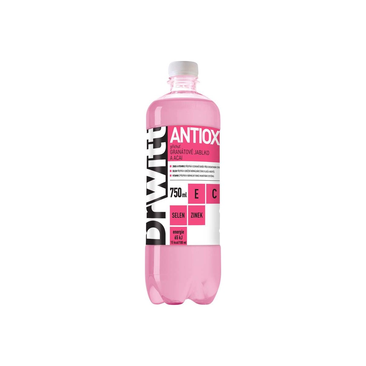 DrWitt Antiox granátové jablko & acai 0,75l - PET