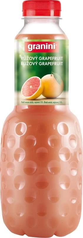 Granini Růžový grapefruit 1l - PET