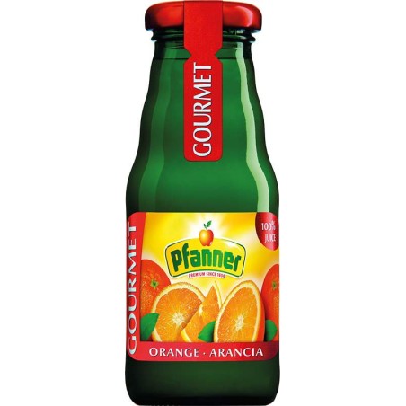 Pfanner Gourmet Pomeranč 100% 0,2l - sklo