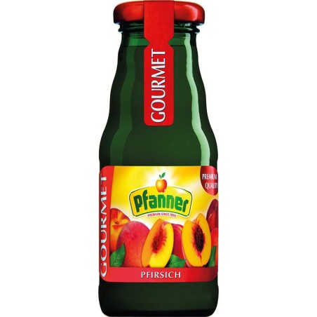 Pfanner Gourmet Broskev 0,2l - sklo