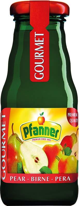 Pfanner Gourmet Hruška 0,2l - sklo