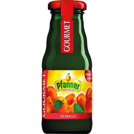 Pfanner Gourmet Meruňka 0,2l - sklo