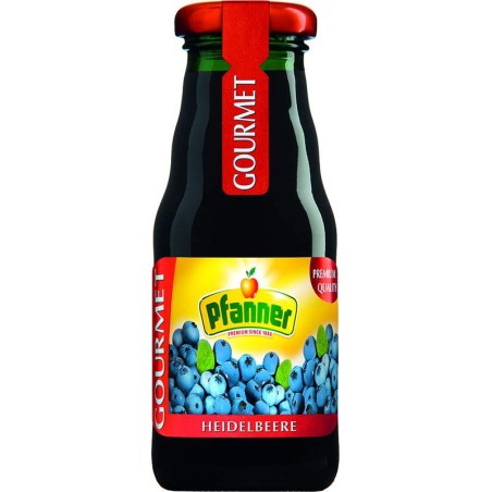 Pfanner Gourmet Borůvka 0,2l - sklo