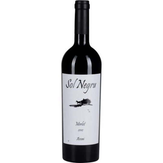 Merlot 0,75l - Asconi Sol Negru