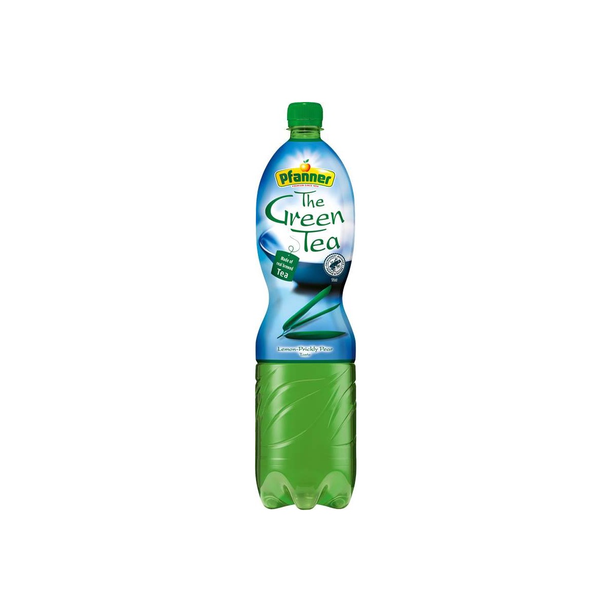 Pfanner zelený čaj citron + kaktus 1,5l - PET