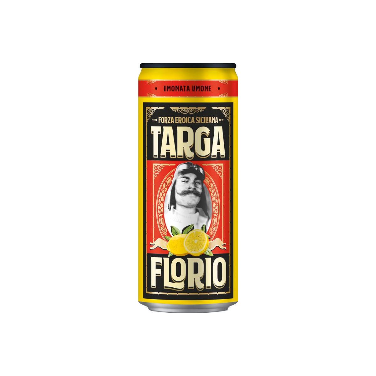 Targa Florio citron 0,33l plech