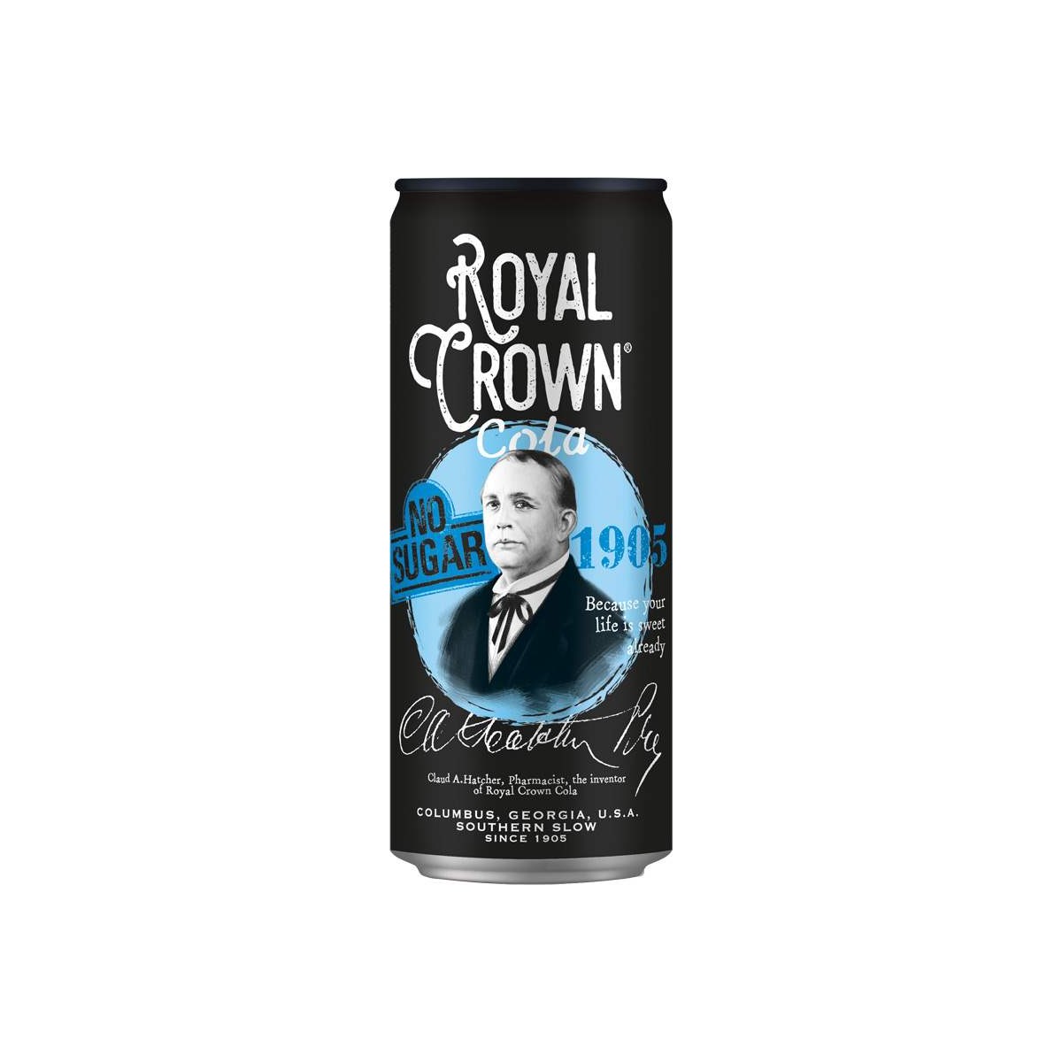 Royal Crown Cola NO SUGAR 0,33l plech