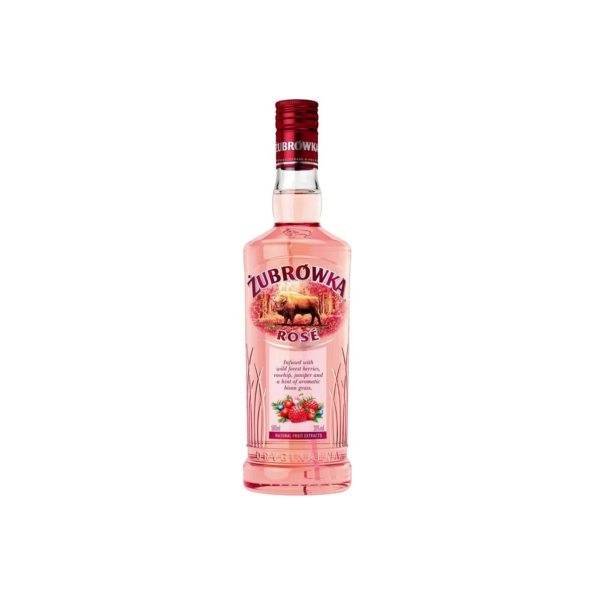 Zubrowka Rosé 0,5l