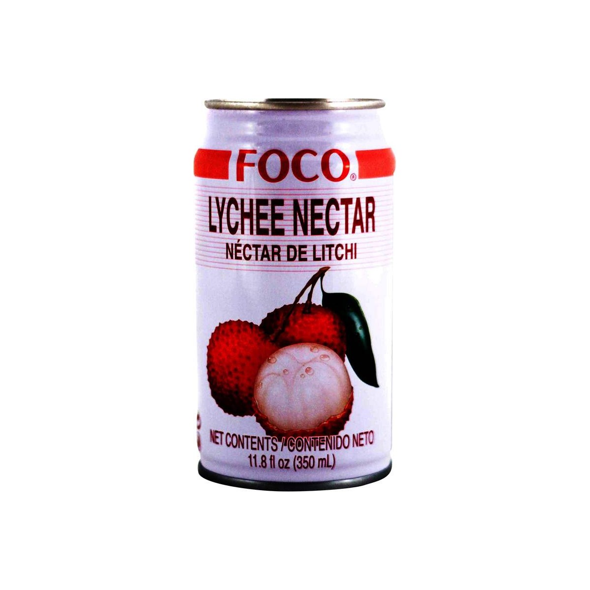 Foco Lychee nectar 0,35l - plech