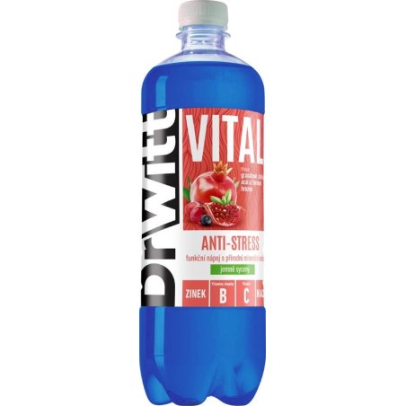 DrWitt Vital Anti-Stress - granátové jablko. acai a červené hrozno 0,75l - PET