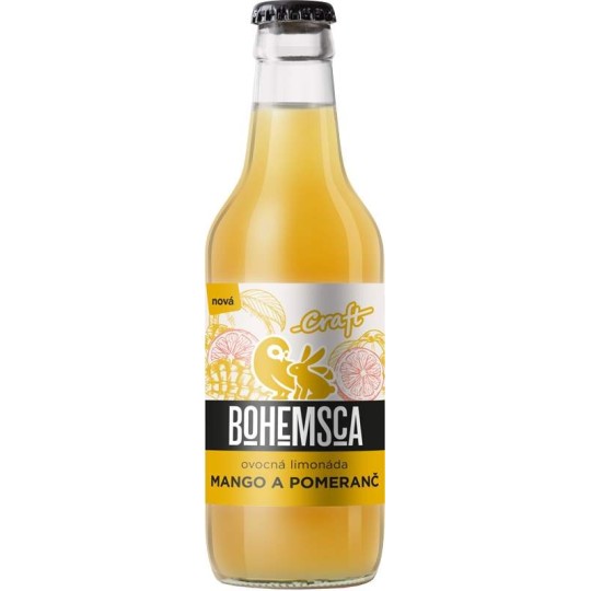 Bohemsca Craft mango a pomeranč 0,33l