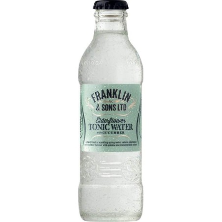 Franklin & Sons Elderflower Tonic Water Cucumber 0,2l