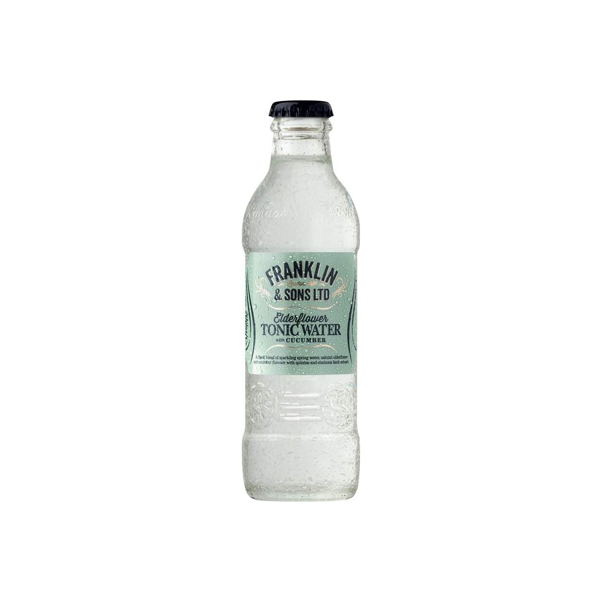 Franklin & Sons Elderflower Tonic Water Cucumber 0,2l