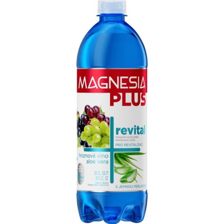 Magnesia Plus Revital hroznové víno, aloe vera 0,7l - PET