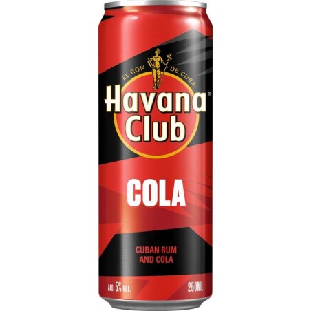 Havana Club Rum & Cola 0,25l - plech