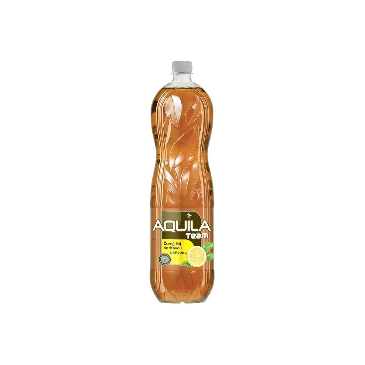 Aquila černý čaj se šťávou z citronu 1,5l - PET