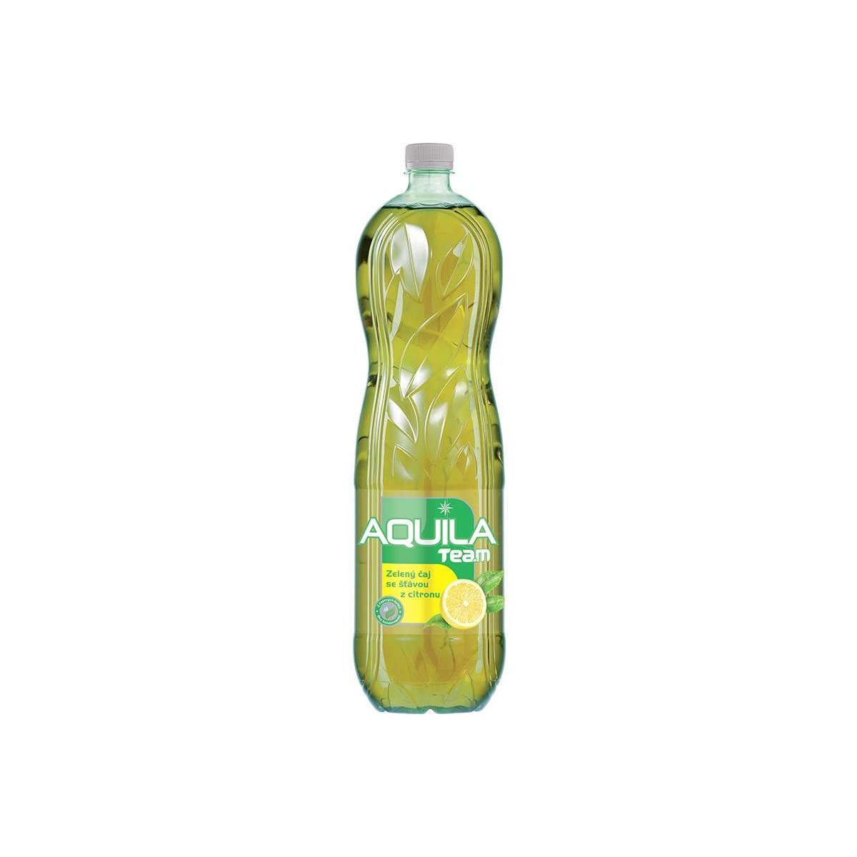 Aquila zelený čaj se šťávou z citronu 1,5l - PET