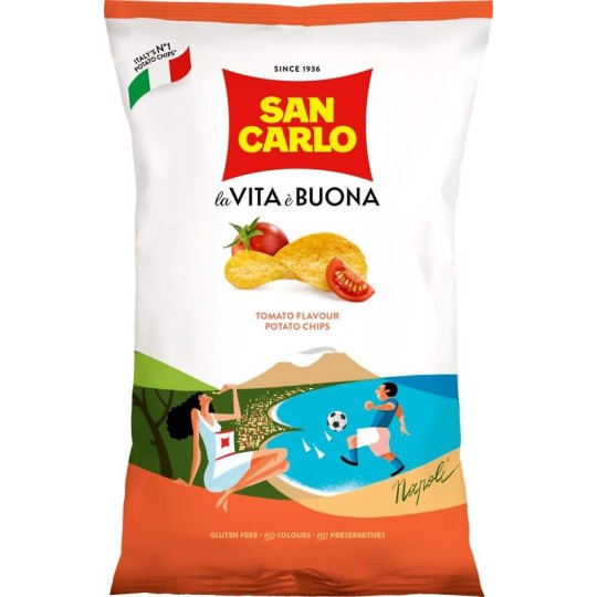 San Carlo chips rajče 150g