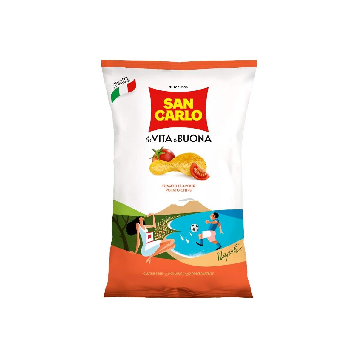 San Carlo chips rajče 150g