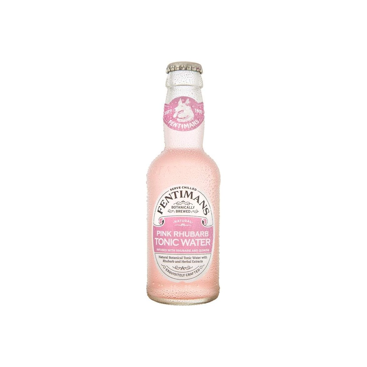 Fentimans Tonic Water Pink Rebarbora 0,2l sklo