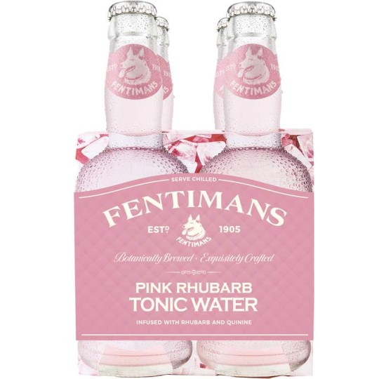 Fentimans Tonic Water Pink Rebarbora 0,2l sklo