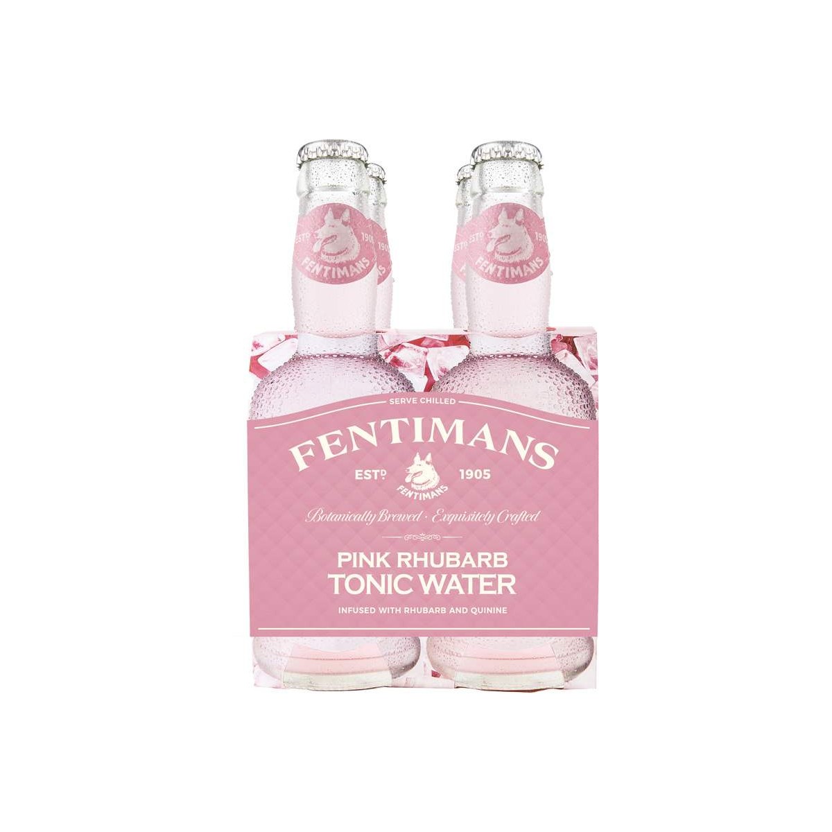 Fentimans Tonic Water Pink Rebarbora 0,2l sklo