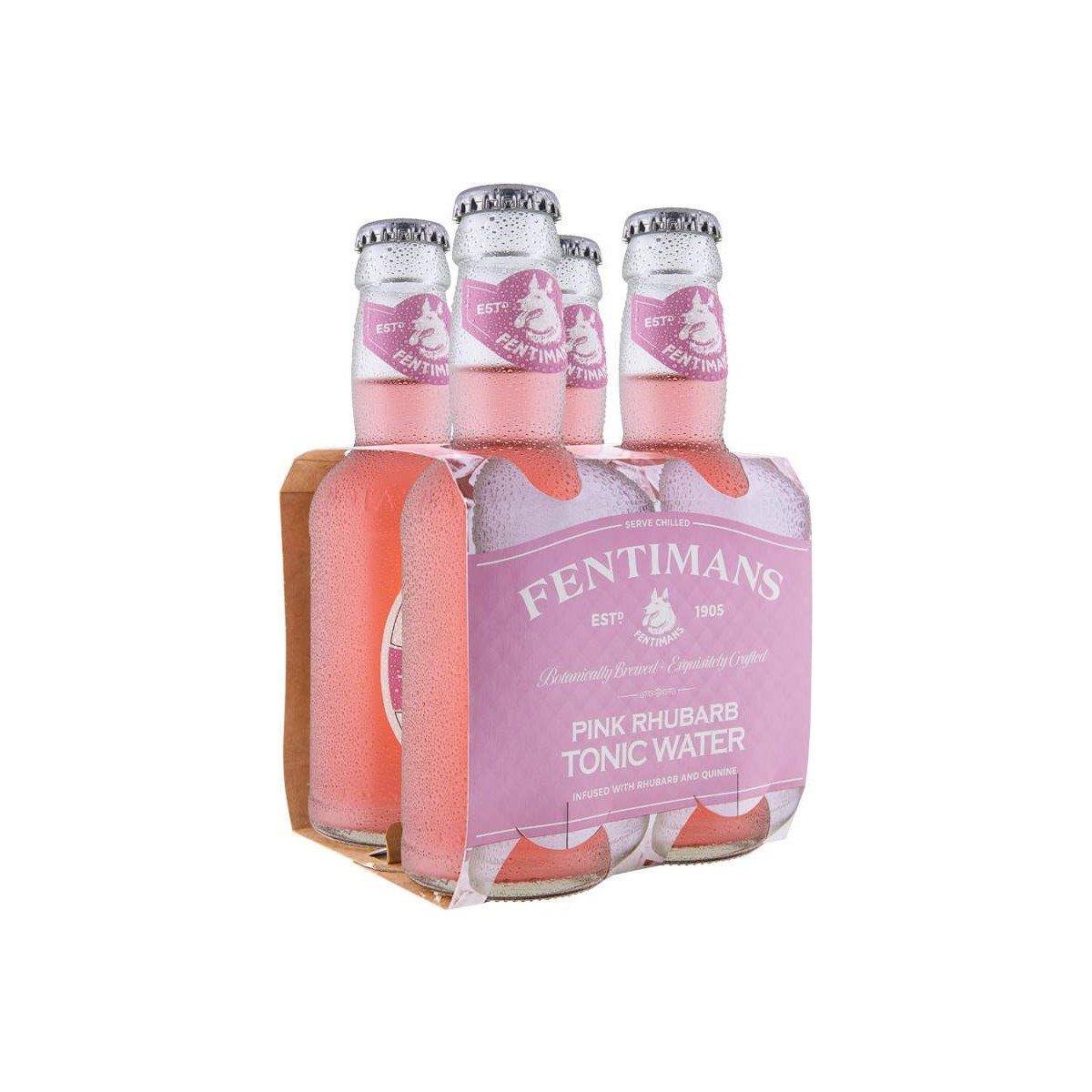 Fentimans Tonic Water Pink Rebarbora 0,2l sklo