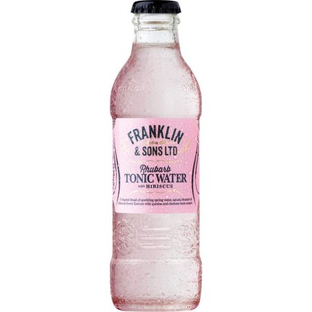 Franklin & Sons Rhubarb Tonic Water Hibiscus 0,2l