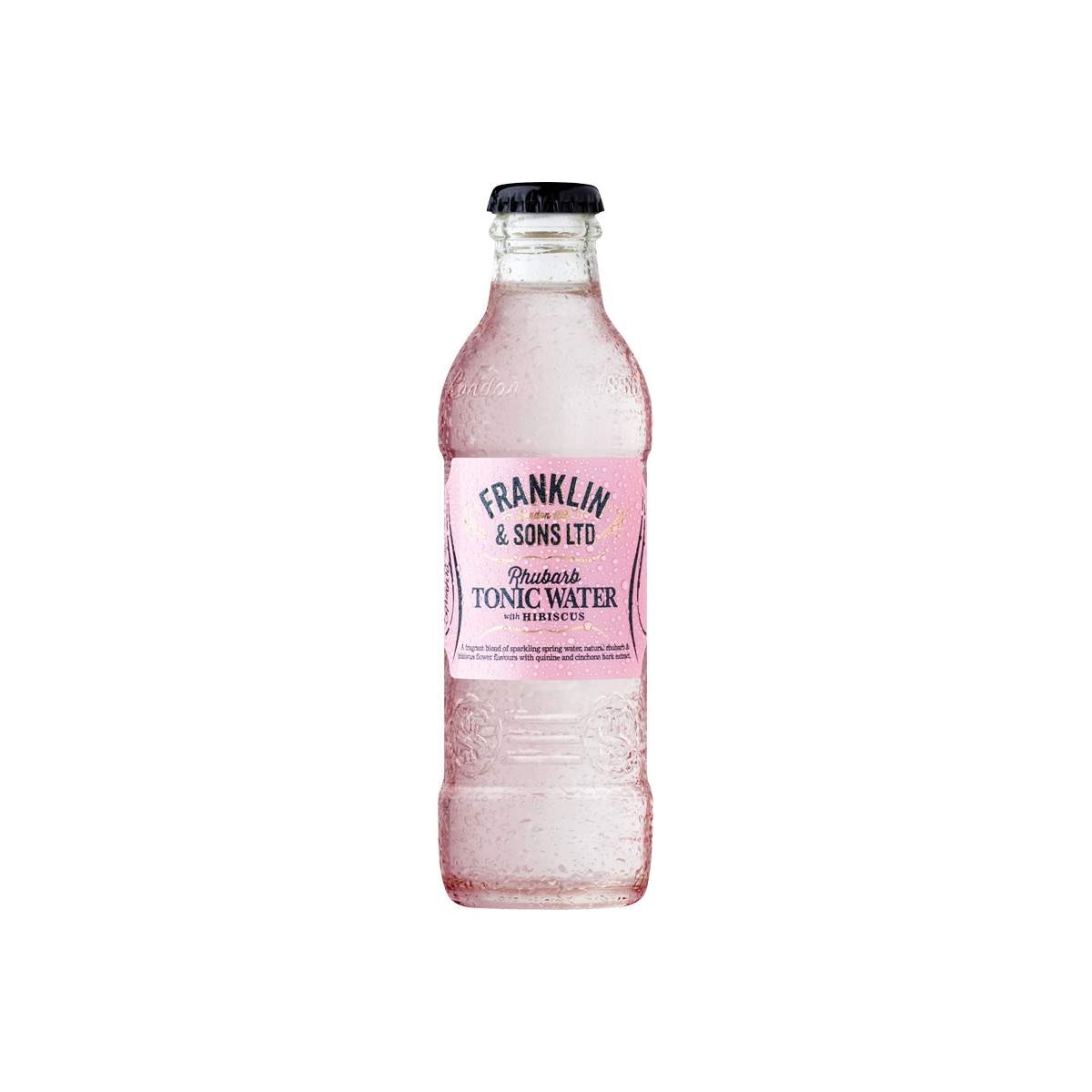 Franklin & Sons Rhubarb Tonic Water Hibiscus 0,2l