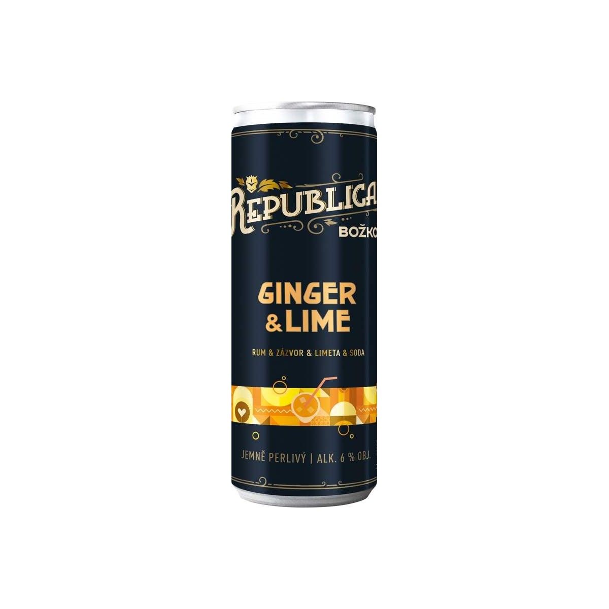 Republica Ginger & Lime 0,25l - plech