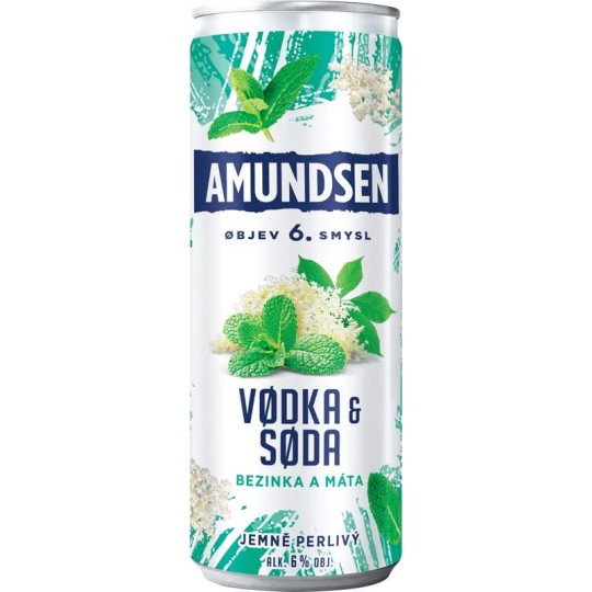 Amundsen Vodka & Soda 0,25l - plech