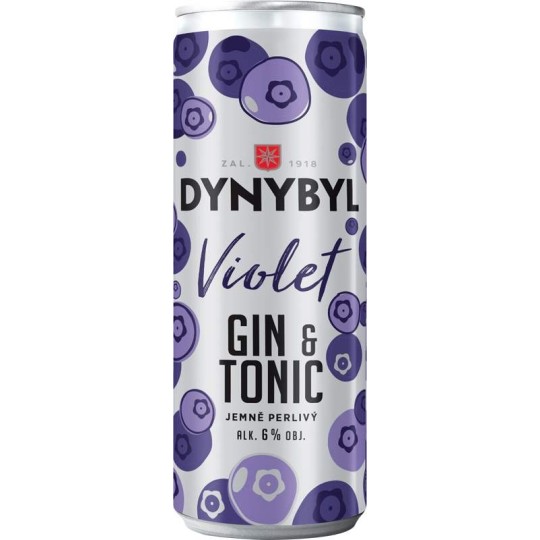 Dynybyl Violet Gin & Tonic 0,25l - plech