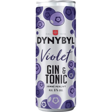 Dynybyl Violet Gin & Tonic 0,25l - plech