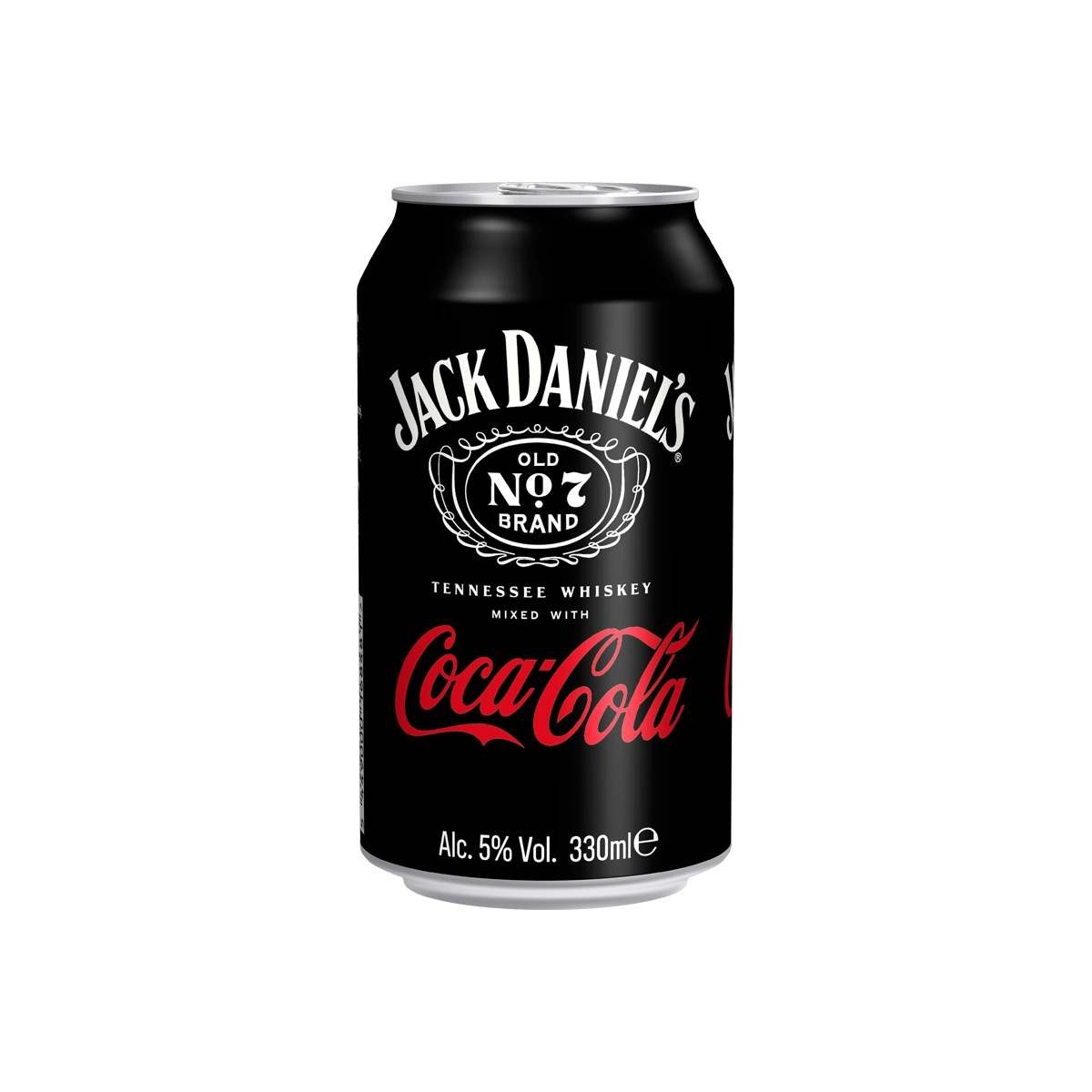 Jack Daniel's Tennessee Whiskey & Coca-Cola 0,33l - plech