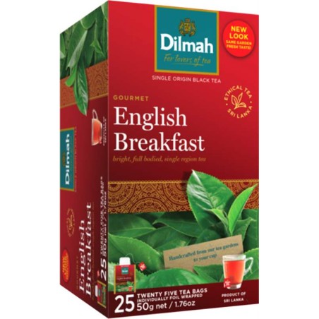 Dilmah English Breakfast 25x2g