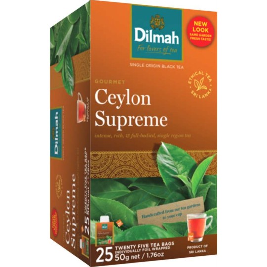 Dilmah Ceylon supreme 25x2g