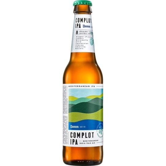 Damm Complot IPA 0,33l - sklo