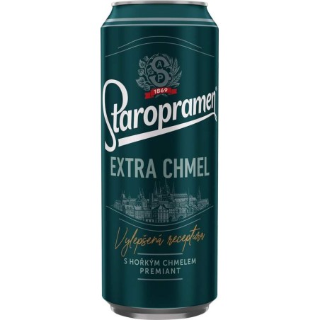 Staropramen extra chmel - 0,5l - plech