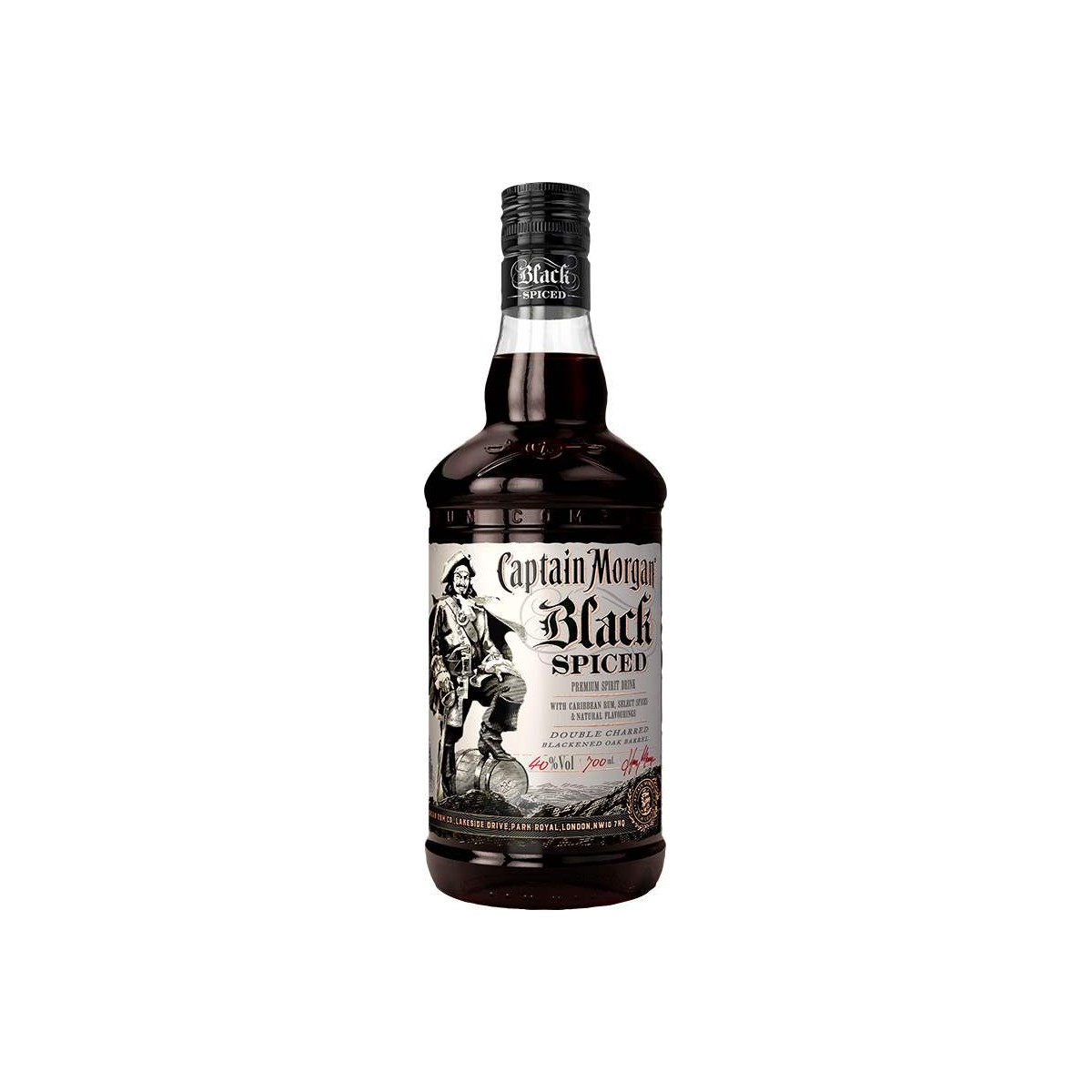 Captain Morgan Black Spiced 0,7l