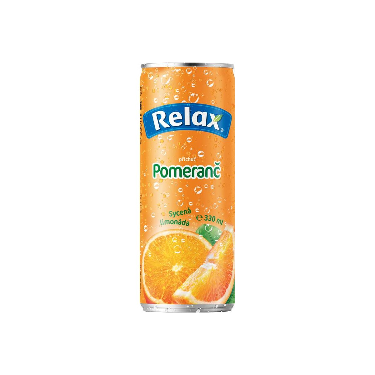 Relax Limonáda Pomeranč 0,33l plech