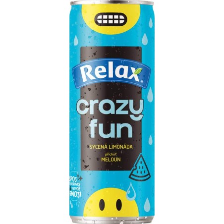 Relax Limonáda Meloun 0,33l plech