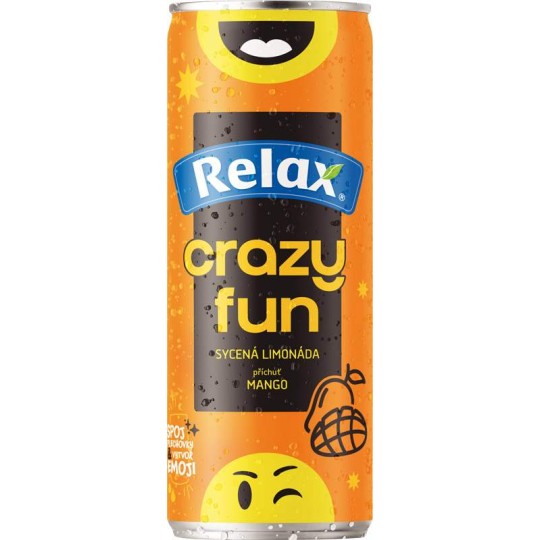 Relax Limonáda Mango 0,33l plech