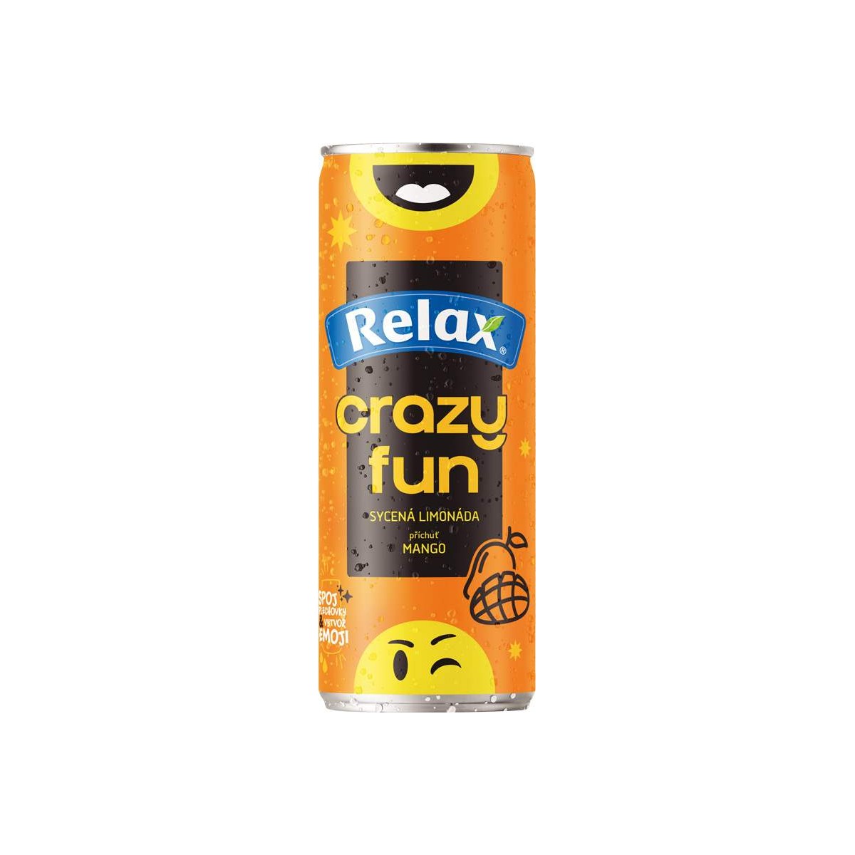 Relax Limonáda Mango 0,33l plech